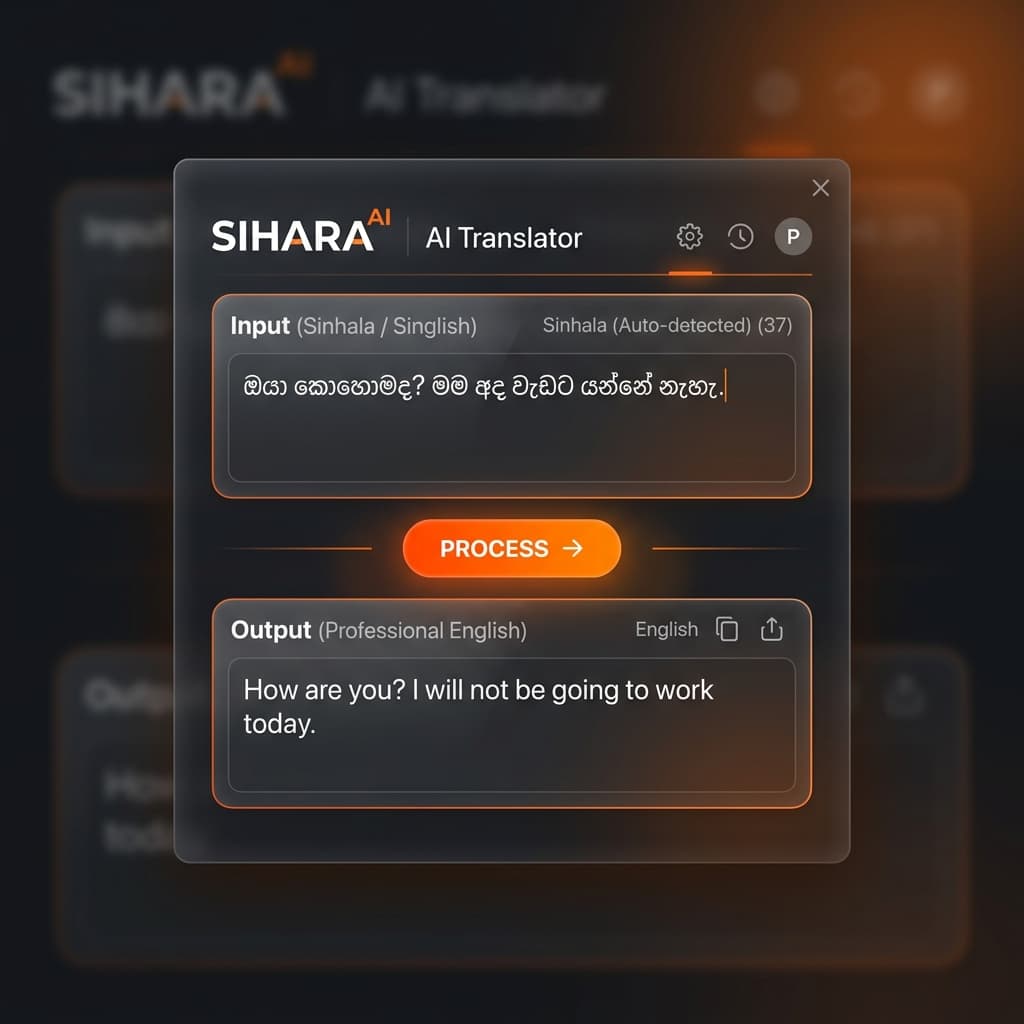 Sihara Chrome Extension